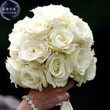 BELLFARM Rose Purely White European Flower Seeds, 50 Seeds, light fragrant